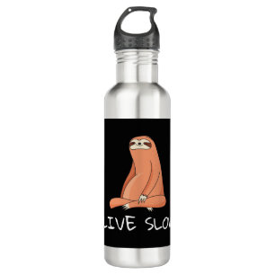 Sloth Live Slow 710 Ml Water Bottle