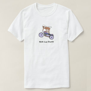 Sloth Love Stunts T-Shirt