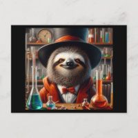 Sloth Mad Scientist