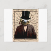 Sloth Man Victorian Steampunk Anthropomorphic