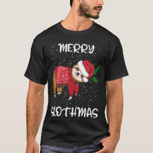 Sloth Merry Christmas Sweater Santa Sloth Merry Sl
