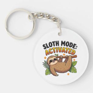 SLOTH MODE: ACTIVATED KEYCHAIN