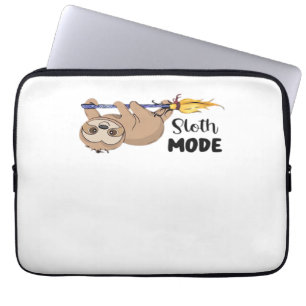 Sloth Mode Classic T-Shirt Laptop Sleeve