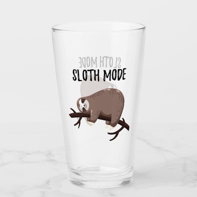 Sloth Mode Glass (Front)