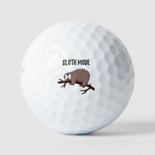 Sloth Mode Golf Balls