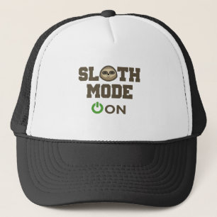 Sloth Mode On Trucker Hat
