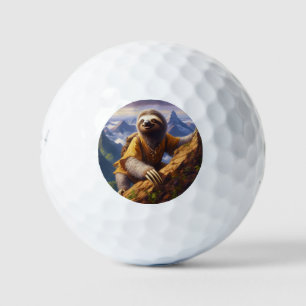 Sloth Mountain Climbing Golf Balls