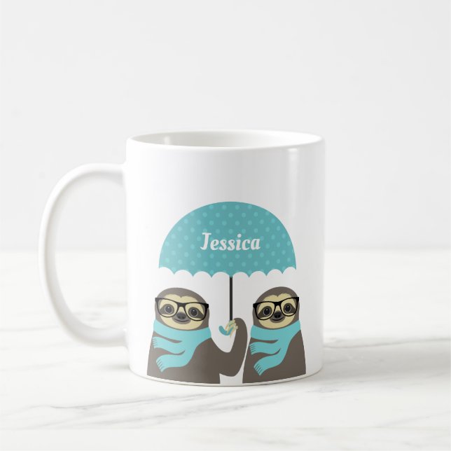 Sloth Mugs (Left)
