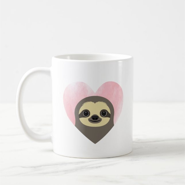 Sloth Mugs (Left)