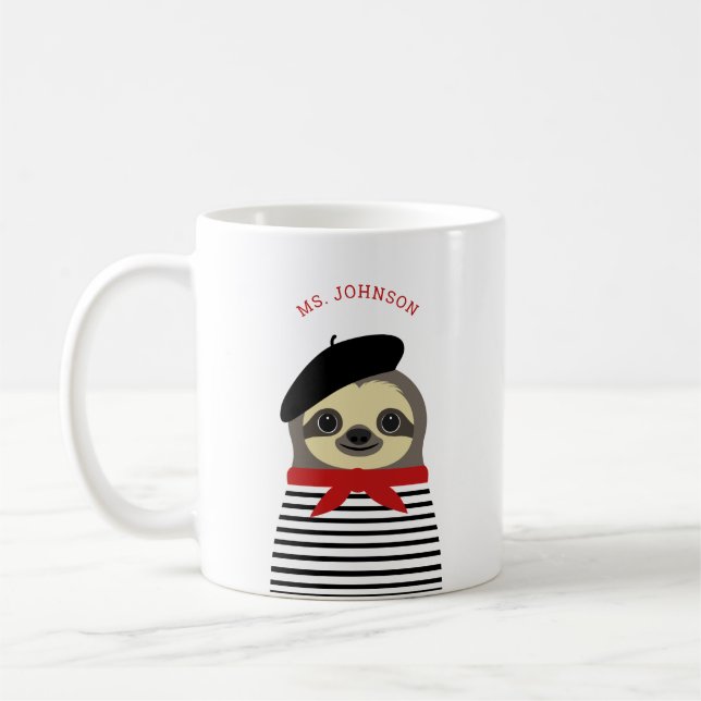 Sloth Mugs (Left)