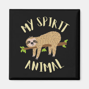 sloth my spirit animal magnet