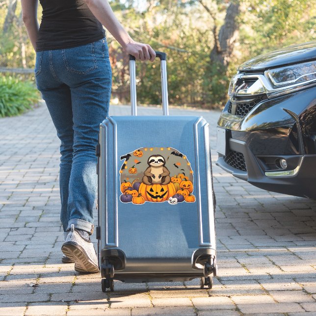 Sloth-o-ween Classic T-Shirt (Suitcase Insitu)