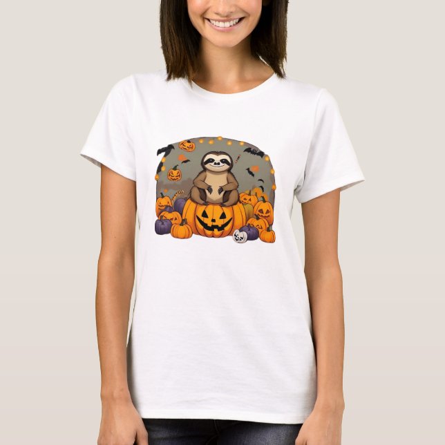 Sloth-o-ween Classic T-Shirt (Front)