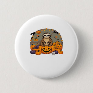Sloth-o-ween Classic T-Shirt 2 Inch Round Button
