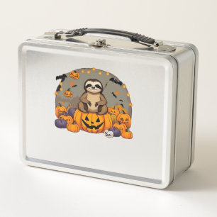 Sloth-o-ween Classic T-Shirt Metal Lunch Box
