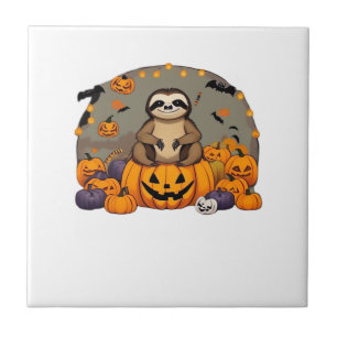 Sloth-o-ween Classic T-Shirt Tile