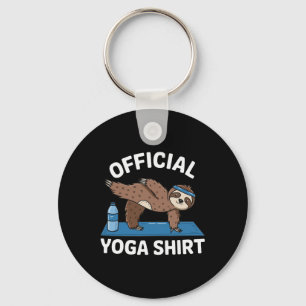 Sloth Official Yoga Keychain