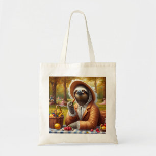 Sloth Picnic Tote Bag