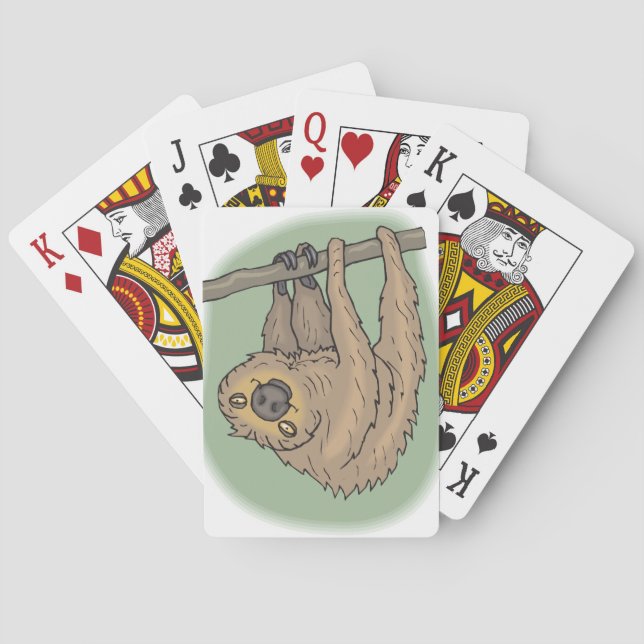 Sloth Playing Cards (Back)