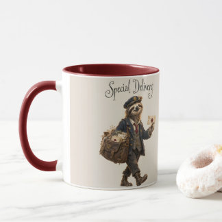 Sloth Postman Mug