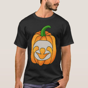 Sloth Pumpkin Halloween Sloth Themed Halloween T-Shirt