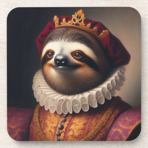Sloth Renaissance King Coaster