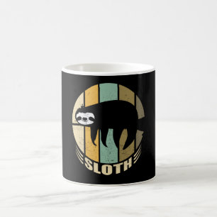 Sloth Retro Sloth Funny Gift Coffee Mug