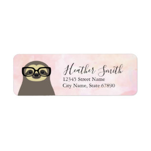 Sloth Return Address Labels