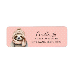 Sloth Return Address Labels