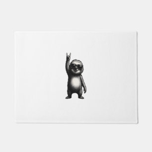 Sloth Rocking Dance Doormat