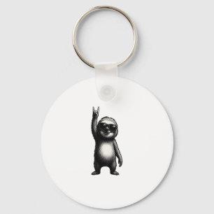 Sloth Rocking Dance Keychain