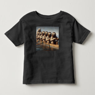 Sloth Rowing Team Toddler T-shirt