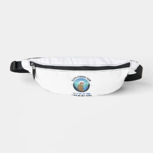 Sloth Running Shirt T-Shirt Fanny Pack