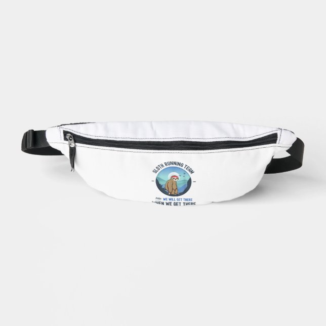 Sloth Running Shirt T-Shirt Fanny Pack (Front)
