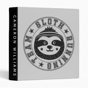 Sloth Running Team Binder