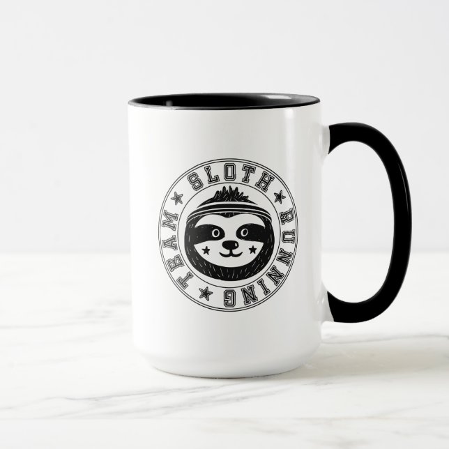 Sloth Running Team Mug (Right)