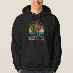 Sloth Running Team Women Men Sloth Running Team  2 Hoodie