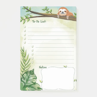Sloth’s To-Do List Post-it Notes