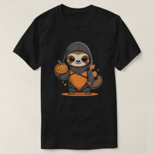 Sloth Samurai Ninja Quirky and Unique Warrior T-Shirt