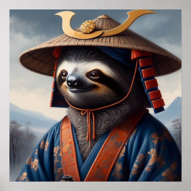 Sloth Samurai Poster (Front)