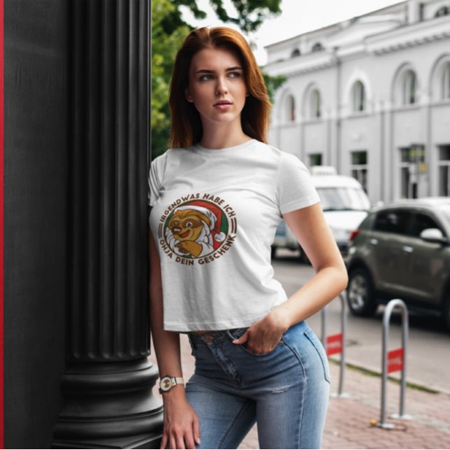 Sloth Santa German T-Shirt (Creator Uploaded)