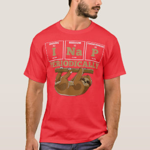 Sloth Science Chemistry T-Shirt