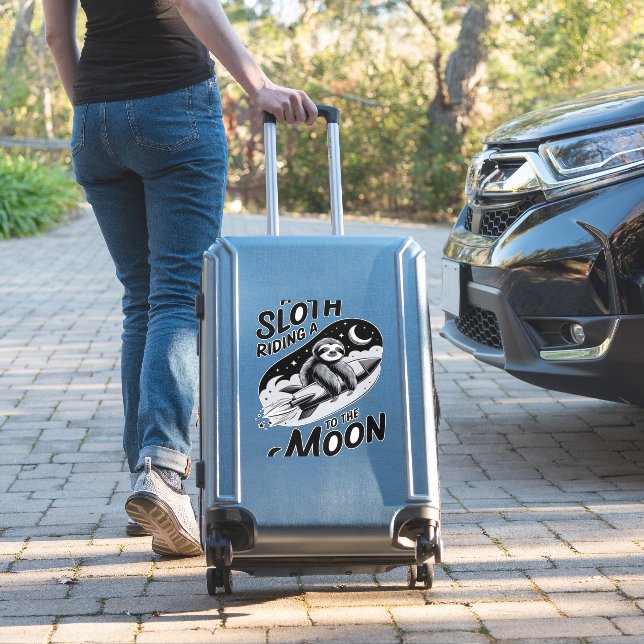 Sloth Shirt Animals Autumn Pumpkin (Suitcase Insitu)