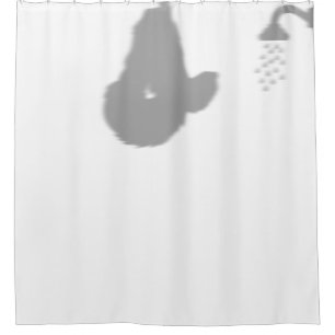Sloth Shower Behind Silhouette Shadow Funny