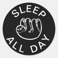 Sloth Sleep All Day