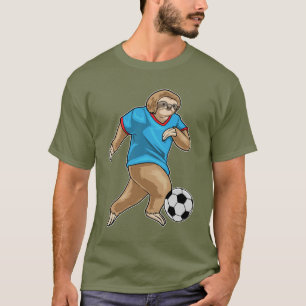 Sloth Soccer player Soccer T-Shirt