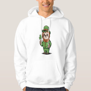 Sloth St Patrick's Day Irish Lucky Hoodie
