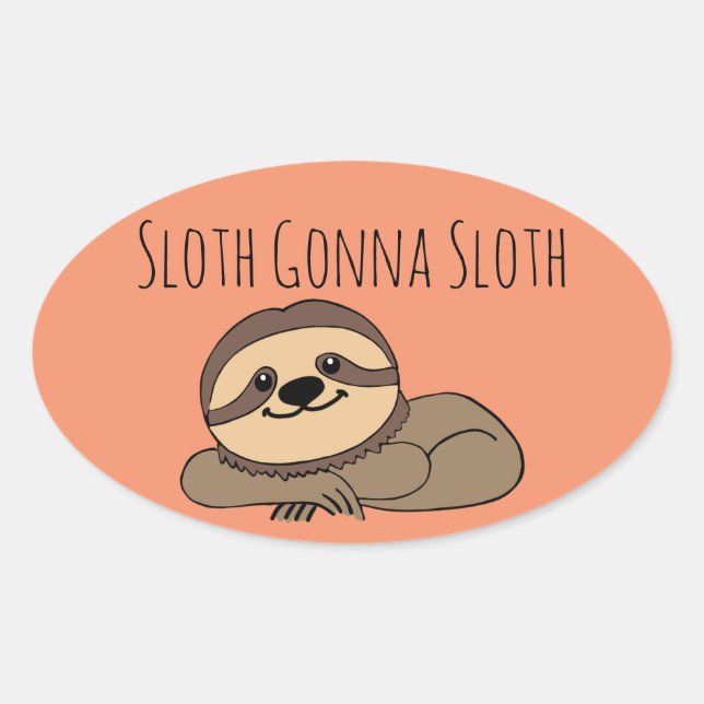 Sloth Stickers (Front)