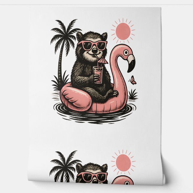 Sloth Summer Vibes Wallpaper (Unrolling)