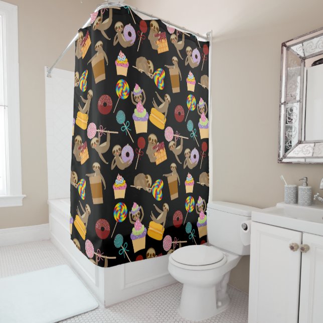 Sloth Sweet Treats Pattern (In Situ)